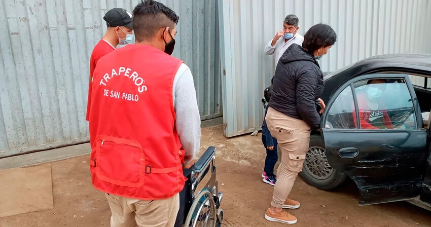 Recibimos donaciones